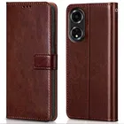 OPPO A59 5G Artificial Leather Mobile Flip Cover 