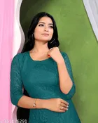 Net Gowns for Women,  Green  