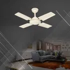Maxotech Aflred Ultra High Speed 24 Inch Ivory 600 mm 4 Blade Ceiling Fan  