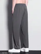 Cotton Pants for Men, Grey 