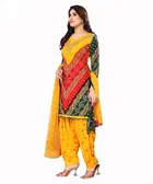 Crepe Unstitched Dress Material for Women 