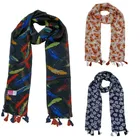 Chiffon Printed Scarves for Women & Girls 
