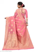 Banarasi Silk Zari Woven Saree for Women 