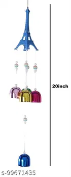 Eiffel Tower Wind Chimes Wall Hanging 