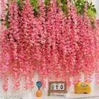 Polyester Artificial Hanging Flower Garlands 