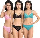 Silk Blend Lingerie Set for Women 