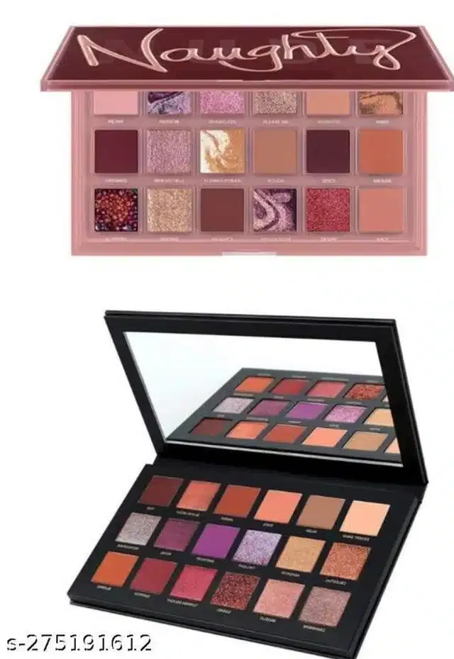 Premium Eye Shadow Palette (Multicolor, Pack of 2)
