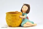 Terracotta Decorative Cute Plant Holder for Home Decor 