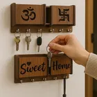 KC Art Wooden Key Holder, 2 Pcs