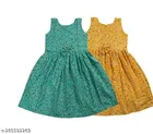 Frocks & Dresses Pack Of 2 for Girls 