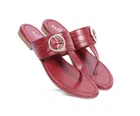 Flats for Women, Maroon 