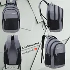 Nylon Backpack for Men & Women, Grey