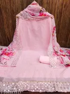 Embroidered Unstitched Suit for Women 