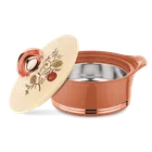Asian Falcon Gold Insulated Non DLX Casserole, Brown [1500 ml]
