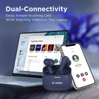 Aroma NB138 Ascrow 32dB Active Noice Cancellation 70H* Fast Charging Earbuds Bluetooth  