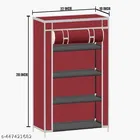 Metal 4 Layer Collapsible Multipurpose Rack 