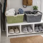 Multipurpose Basket For Storage|Rectangle Toy Basket Storage Box For Kids 