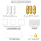 One Balloon Box for 1st Birthday Decoration,Multicolour,Set Of 1