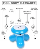 Mini USB Full Body Electric Massager, Portable Compact Vibrating Massager [Assorted Color]