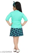 Crepe Frock for Girls 