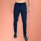 Lycra Nylon Logo Printed Track Pant for Men 