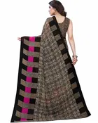 Georgette Printed Saree for Women 