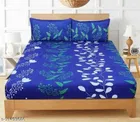 Polycotton Queen Size Bedsheet with Pillow Cover 