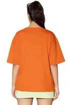 Round Neck Printed T-Shirt for Women 