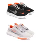 Sports Shoes for Men, Multicolor, Pack of 2 
