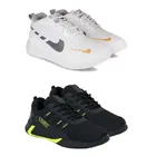 Sports Shoes for Men, Multicolor, Pack of 2 