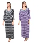 Woolen Hosiery Nighty for Women 