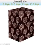 KANUSHI Industries® Washable & Dustproof Tree Design Front Load Automatic Washing Machine Cover 