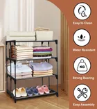 4 Layer Book Shelf (Black)