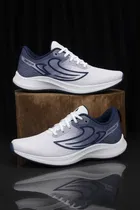 Sports Shoes for Men, White & Black 