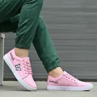 Sneakers for Women, Pink & White 