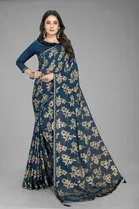 New Fancy Heavy Georgette Festive Sarees 