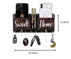 Khatu Crafts sweet Home MDF Key Holder 10x5in