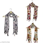 Stylish Ladies Scarves for Women, Pack of 3