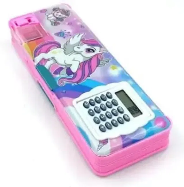 MINDFIT Unicorn Calculator Geometry Box (Multicolor)