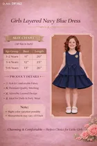 Printed Party Wear Dress for Girls 