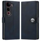 Artificial Leather Mobile Flip Cover for Vivo Y400 Pro 5G 