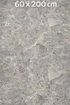 Golden Grey Luxury High Glossy  WaterProof , Stain Resistance Wallpaper 
