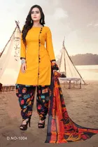 वीमेन अन्स्टिचड ड्रेस मटेरियल सूट 