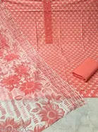 Cotton Printed Unstitched Dress Material for Women 