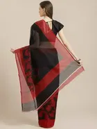 SVB आर्ट सिल्क साड़ी विद ब्लाउज फॉर विमेंस 