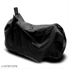 Polyester Waterproof Bike Cover for Suzuki Let's 