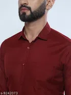 Cotton Blend Solid Shirts for Men, Multicolor 