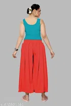 Palazzos for Women, Pack of 3 