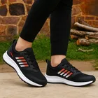 Sports Shoes for Men, Red & Black 