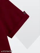 Solid Mandarin Collar Shirt for Boys 